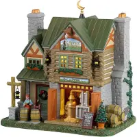 Lemax Spruce Mountain Distillery & M 17x29x23 cm Kersthuisje