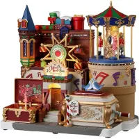 Lemax The Merry Music Box 22x31x32 cm Kersthuisje