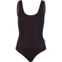 Beco crinkle badpak - zwart - maat 40