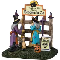 Lemax Brooms To Go 11x12x12 cm Halloween