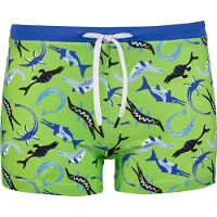 Beco ocean dinos - zwemboxer voor kinderen - groen - maat 98