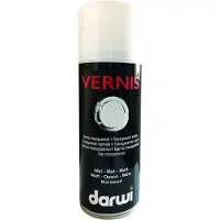 Darwi vernis, spuitbus van 400 ml, mat