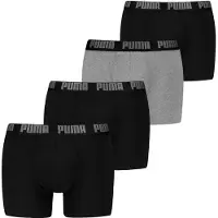 Puma Boxershorts grijs gemêleerd / zwart