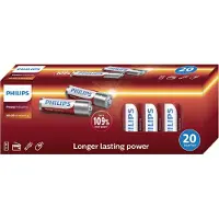 Philips Power Alkaline AA 20 pack
