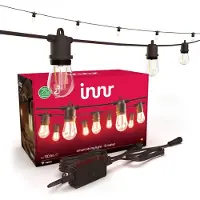 Innr Zigbee Outdoor Light String uitbreiding 4 meter | 2700K | Werkt met Philips Hue | 8x 0,96W