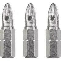 Kwb Bit Pozidriv 1 - 25 mm INDUSTRIAL STEEL - 3 stuks
