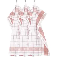 Tiseco Keukendoek Home Studio Pharao BML Pink (Set van 3) - 50 x 70 cm
