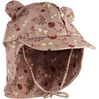 Nuuroo - UV - Werend - Zonnehoedje - Lucca - Sand - Bloemen - 48 cm - 3/6 maanden