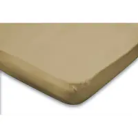 Eleganzzz Topper Hoeslaken Jersey Katoen Stretch - zand 140x210/220cm - 160x200cm