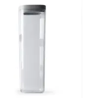 Qualy - Voorraadpot Voedselcontainer 2L “PINTO Storage Jar” W100 x L100 x H320 mm 428 gr Grijs
