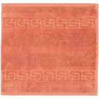 Cawö Gezichtsdoekje Noblesse Uni Brick (Set van 6)