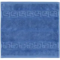 Cawö Gezichtsdoekje Noblesse Uni Saphir (Set van 6)