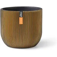 Capi Europe Bloempot Groove Goud D 23,5 H 20,8 Cm