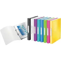 Leitz WOW ringmap, uit PP, ft A4, geassorteerde kleuren - 12 stuks