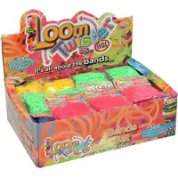 Loom -elastiekjes, XXL mixverpakking met 14.400 stuks, inclusief accessoires en haakjes