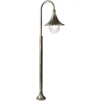 QAZQA Slimme buitenlantaarn antiek goud 125 cm IP44 Incl. WiFi A60 - Daphne