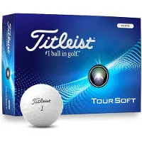 Titleist Tour Soft 2024 White Golfbal
