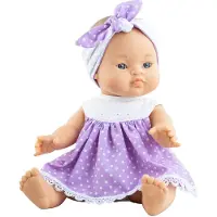 Paola Reina Gordi Alessandra babypop Aziatisch meisje met blauwe ogen 34cm