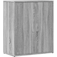 vidaXL Dressoir 60x31x70 cm bewerkt hout grijs sonoma