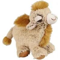 Ravensden Pluche knuffel dieren Kameel/dromedaris 18 cm - Knuffeldier