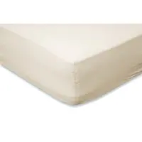 Eleganzzz Hoeslaken Katoen Perkal 35cm Hoekhoogte - ivoor 90x210/220cm