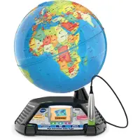 Vtech Mijn Interactieve Video Globe - Wereldbol Kinderen - Educatief Speelgoed - Cadeau - Kinderspeelgoed 7 Jaar tot 12 Jaar