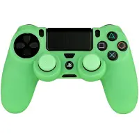 Fr-Tec PS4 Siliconen Controller Skin met Thumb Grips - Glow In The Dark