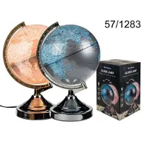Out of the blue Wereldbol lamp met verlichting - stijlvolle globe voor thuis of kantoor