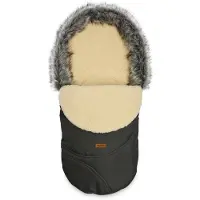 Sensillo - Eskimo Baby Slaapzak - Grafiet / Wol