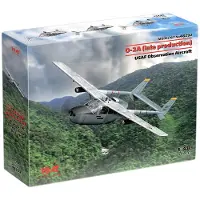 ICM Modelbouwpakket Militaire voertuigen - 48292 O-2A (late production) - USAF Observation Aircraft Plastic - 1:48 - Modelbouw