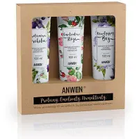 Anwen Hoge Porositeit Haar Conditioners Proteïne Orchideeën Set 100ml + Emolliënt Rose 100ml + Vochtinbrengend Zonder 100ml
