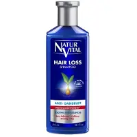 Naturaleza Y Vida NaturVital Shampoo tegen haaruitval, voorkomt ook de vorming van roos, 300 ml