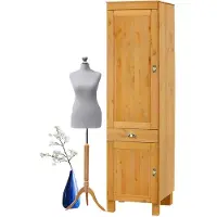 Notio Living Toscana-hoge kast 2 deuren in beitswas