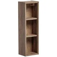 Comad Santa Fe FSC open kast 20x15x65cm bruin eiken
