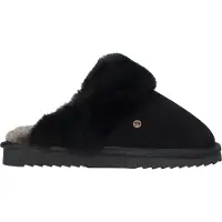 Warmbat Huisschoenen 'Flurry' zwart
