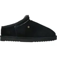 Warmbat Huisschoen 'Conner' bruin / zwart