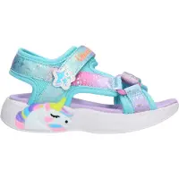 SKECHERS Kids Sandalen 'UNICORN DREAMS' blauw / gemengde kleuren
