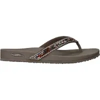 SKECHERS Arch Fit Meditation Slippers taupe Maat 36