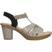 Rieker 665K3 Sandalen | Maat 41 Dames Brons