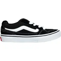 Vans Youth Caldrone Suede Mesh Black White-Schoenmaat 38