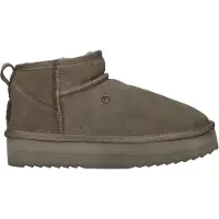 Warmbat Pantoffels Durack Plateau DRC371032 Moss Groen-41 maat 41