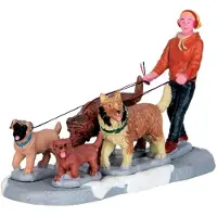 Lemax A Pack Of Pups