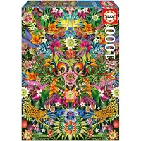 Educa Puzzel, 1000 stukjes, Toekan, kleurrijk, karton