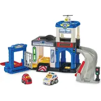 Vtech Toet Toet Politie Hoofdkwartier - Inclusief Agent Alex - Educatief Speelgoed - Tijd om Boeven te Vangen - 3 Magische Sensors - Vanaf 1 jaar
