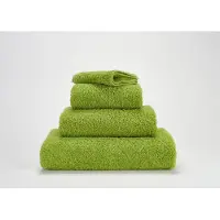 Abyss & Habidecor Gezichtsdoekje Super Pile Apple Green (30 x 30 cm)