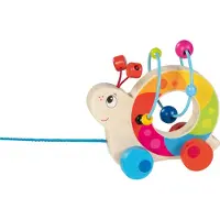 Goki Trekdier: SLAK met PARELSTRUCTUUR 14x6,8x12,5cm, metaal, plastiek en hout, 1+