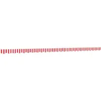 vidaXL Vervangvolant voor zonnescherm voor 6 m Rood-wit gestreept