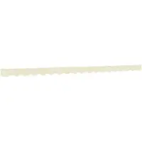 vidaXL Vervangingsdoek voor luifelrok gestreept 430x20 cm crèmekleurig