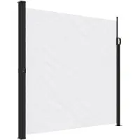vidaXL Windscherm uittrekbaar 200x300 cm wit