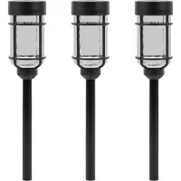Luxform - 3x Solar Tuinlamp - Catala - 6 Lumen - Set van 3 stuks